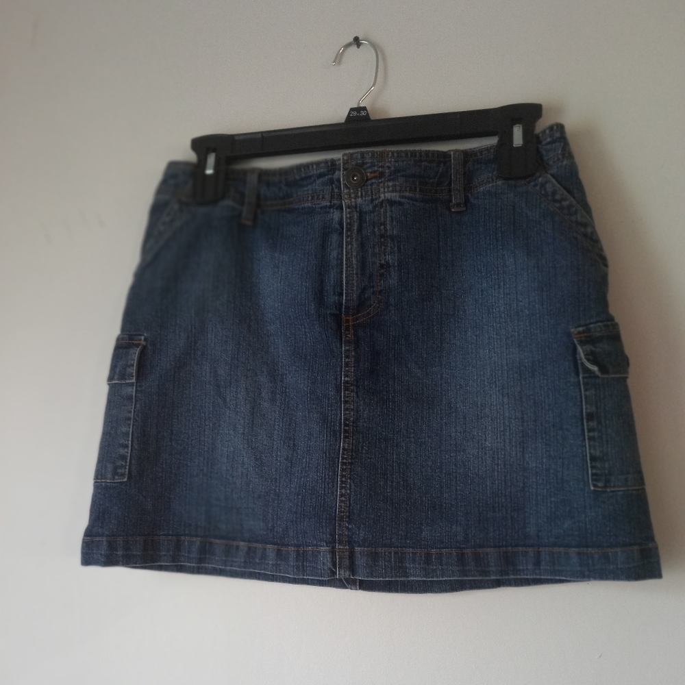 Denim skirt jeans